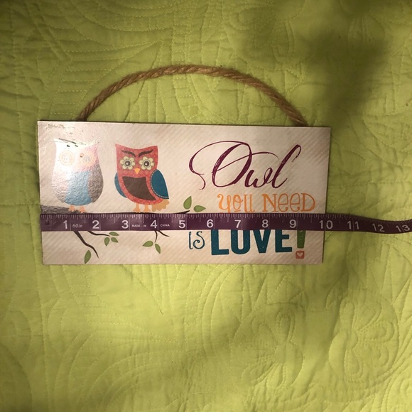 (3) Owl Themed Items = 1 item - Picture 11 of 13